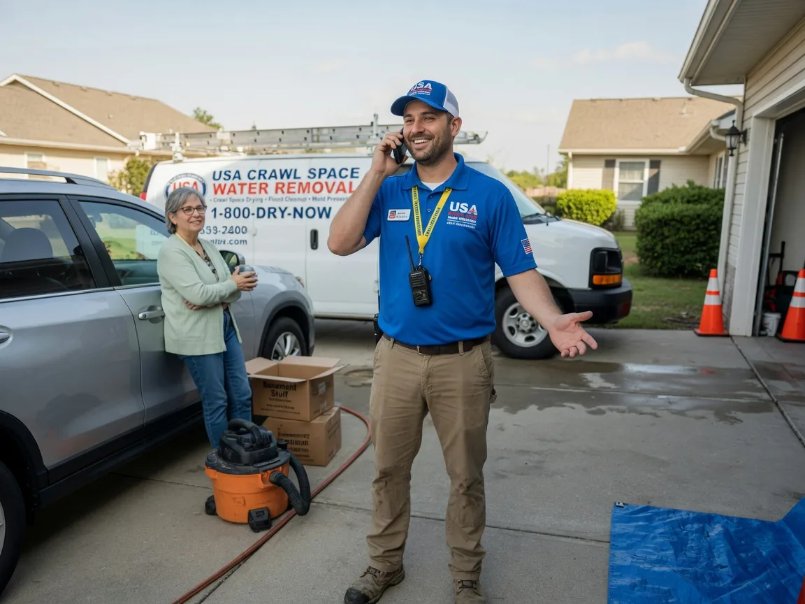 Crawl Space Water Removal Caledonia, IL FAQs
